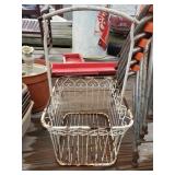 Vintage Wire Decorative Basket
