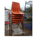 6 School Chairs