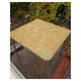 Vintage Card Table