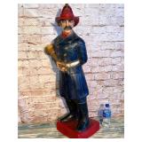 Antique/Vintage Large Fireman Statue