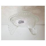 Clear Glass Nesting Hen