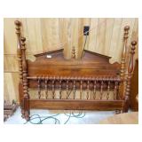 Vintage Full Sized Head And Footboards