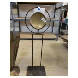 Vintage Brass And Metal Gong