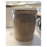 Large Vintage Number 6 Pottery Crock