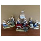 3 Denim Days Figures By Homco