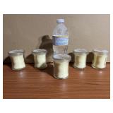 5 Vanilla Sugar Single Wick Candles NEW