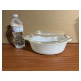 Anchor Hocking Fire King Milk Glass Baking Dish