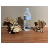 Wooden Alligator & Frog