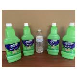 4 Bottles Swiffer Wetjet With Gain Floor Cleaner