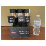 12 Open Trails Plastic Solar Stake Lights
