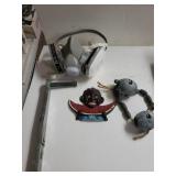 3M Mask, Cast Iron Black Americana Weights And