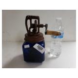 Antique Cobalt Blue Dazey Churn