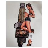 Ford V8 Metal Thermometer