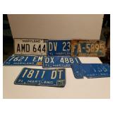Maryland License Plates