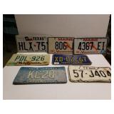 Assorted License Plates
