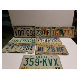 Assorted License Plates