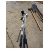 Assorted Golf Clubs