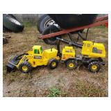2 Metal Tonka Trucks