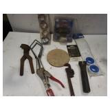 Electrical Tape, Posti Flo, Pipe Wrench And More