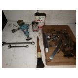 Williams And Fuller Wrenches,  Pressure Gauge,