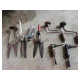 Vintage Hedge Trimmers And Hand Drills