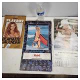1997 Playboy Calendar & 2 More Swimsuit Calendars