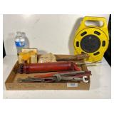 Grease gun, powecaddy, wrenches & more