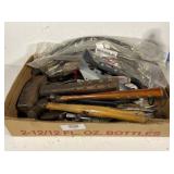 Pressure fittings, hammer, pliers & more