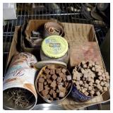 Lot Of Screws Nails And Other Items