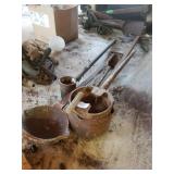 Lead Melting Tools And Chicken Catcher