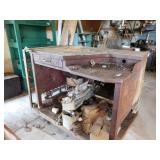 Work Table With Contents