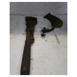 Vintage Pipe Wrench And Hand PlOw Head