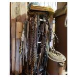 HUGE Lot Cables, Chain Hoist. Come Alongs, Wire,
