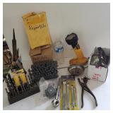 Drill Bits Primer Bulbs Wrench Set And More