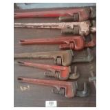 Miscellaneous Craftsman & Ridgid Pipe Wrenches