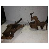 Vintage Vise And Cutting Tool