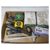 Brad Nails, Measuring Tapes And More