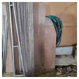 Assortment Of Metal Wood & Hose