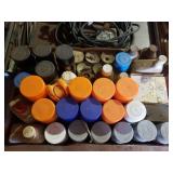 Large Lot Of Spray Paint, Enamel And More