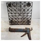 Chalk Gun And Square Rolling Cart