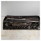Assortment Of Hand Tools And Sockets