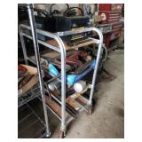 Rolling Bakers Cart ONLY CONTENTS NOT INCLUDED