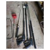 Assorted Pressure Washer Hoses, Gutter Cleaner