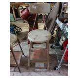 Metal Shop Stool
