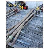 Hoes, Rake And More Gardening Tools