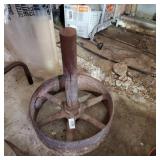 Vintage Steel Wheel