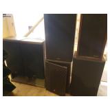 Lot Of 6 House Speakers To Include Technics