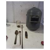 Welding Mask, Silver Plated Spoon, Copper Spoons