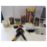 Spring Clamps, Tape, Markers And More