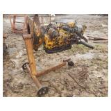 6 Cylinder Engine W/ Engine Stand, Stored Inside